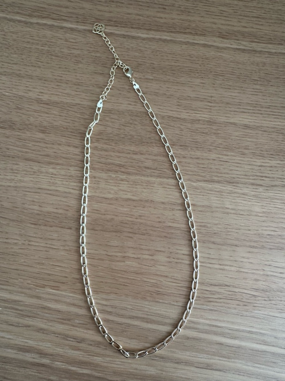 Kendra Scott Gold Paperclip Chain Necklace - Picture 2 of 4